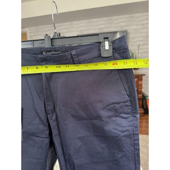 New Tailored Athlete Navy Blue Muscle Fit Chino Trousers Mens Size 34W 32L - Picture 4 of 9